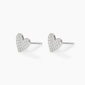 Mabina - Orecchini One Love - Argento 925 - Zirconi