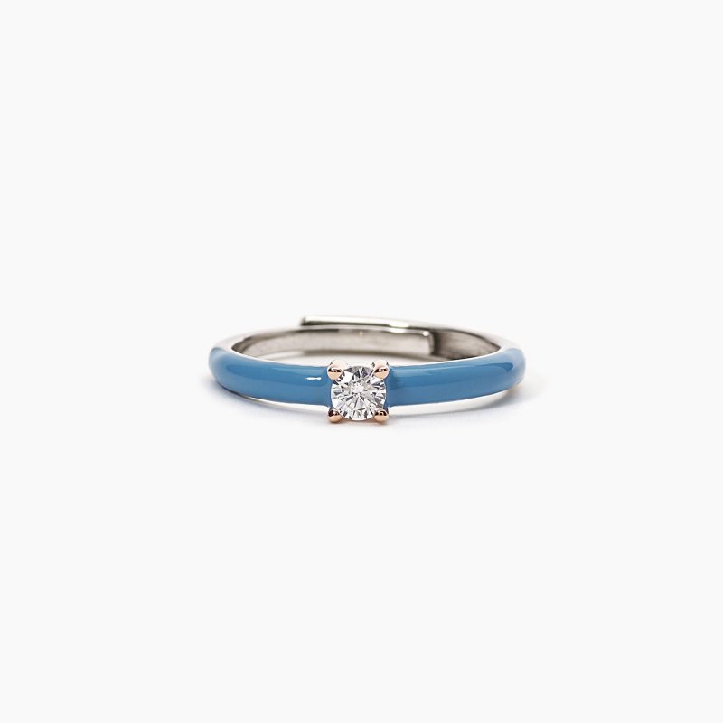 Mabina - Anello Marshmallow - Argento 925 - Zirconi