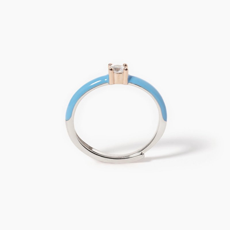 Mabina - Anello Marshmallow - Argento 925 - Zirconi