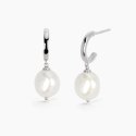 Mabina - Orecchini Charme - Argento 925 - Perle Coltivate