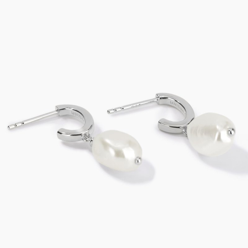 Mabina - Orecchini Charme - Argento 925 - Perle Coltivate