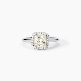Mabina - Anello In Argento Con Zircone Lemon - Cool Or Rétro?