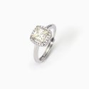 Mabina - Anello In Argento Con Zircone Lemon - Cool Or Rétro?