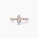 Mabina - Anello Veretta Royal - Argento 925 - Zirconi