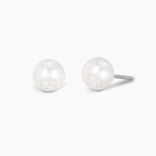 Mabina - Orecchini Ever - Argento 925 - Perle Coltivate