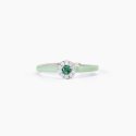Mabina - Anello Milanesienne - Argento - Smalto Verde
