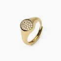Mabina - Anello Chevalier - Argento Placcato Oro