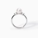 Mabina - Anello Con Perla Mon Chéri - Argento - Zirconi