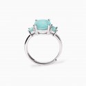Mabina - Anello Con Fusion Stone - Azzurro Ovale