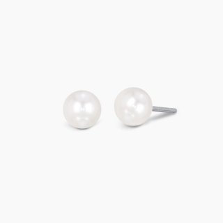 Mabina - Orecchini Ever - Argento 925 - Perle Coltivate