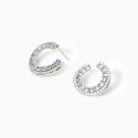 Mabina - Orecchini Con Acquamarina E Zirconi - Argento 925 - Zirconi