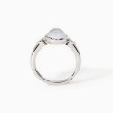 Mabina - Anello Con Madreperla E Cristallo Colette - Argento - Zirconi