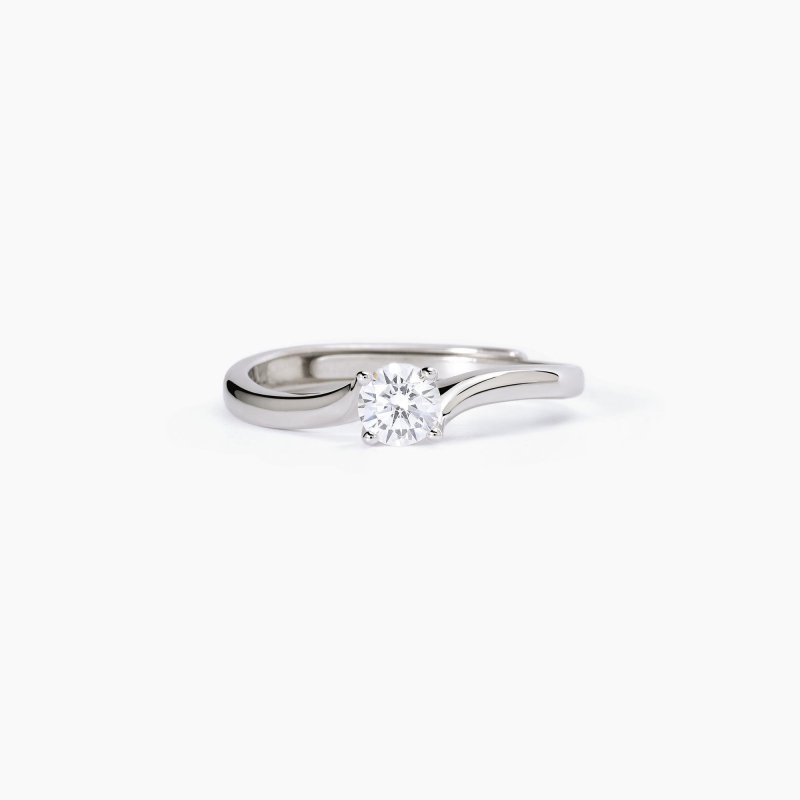 Mabina - Anello Solitario Donna - Argento 925 - Zirconi