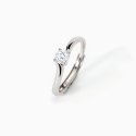 Mabina - Anello Solitario Donna - Argento 925 - Zirconi