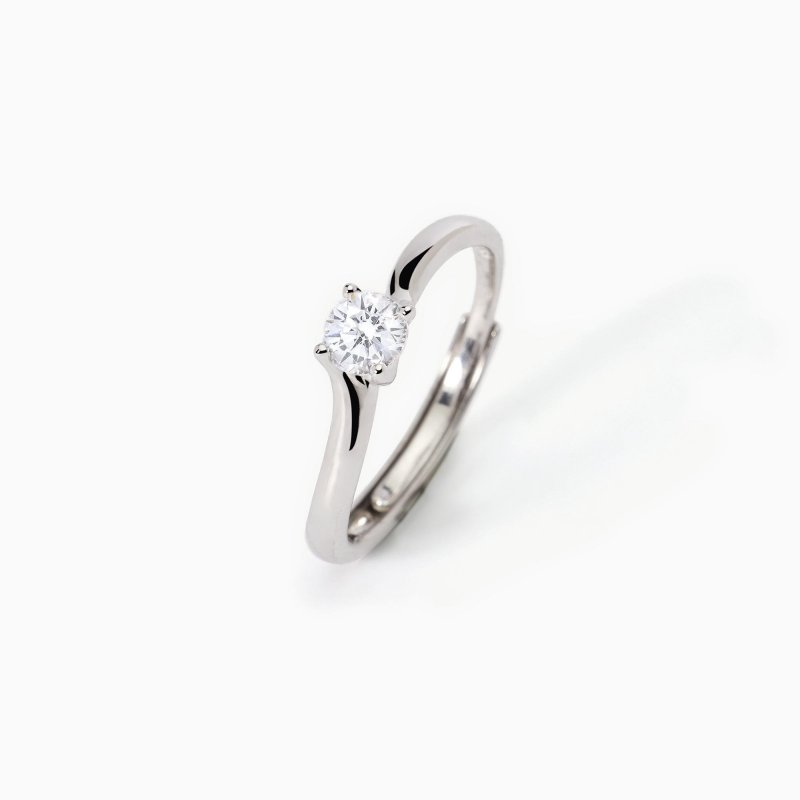 Mabina - Anello Solitario Donna - Argento 925 - Zirconi