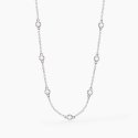 Mabina - Girocollo Spotlight - Argento - Zirconi