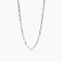 Mabina - Collana In Argento - Catena Allungata - Uomo