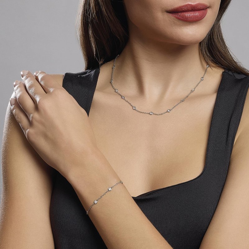 Mabina - Bracciale Spotlight - Argento 925 - Zirconi