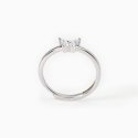 Mabina - Anello Con Zirconi Rosa - Taglio Marquise