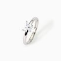 Mabina - Anello Con Zirconi Rosa - Taglio Marquise