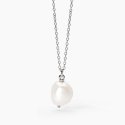 Mabina - Girocollo Con Perla Charme - Argento - Perla