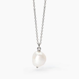 Mabina - Girocollo Con Perla Charme - Argento - Perla