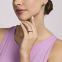 Mabina - Orecchini Milanesienne - Argento - Smalto Nero