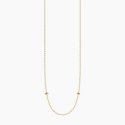 Kidult - Collana Dorata Con Catena Rolò Alba - Acciaio - Pvd Giallo