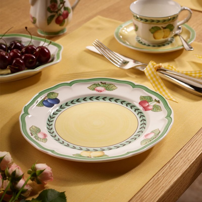 French Garden Fleurence piatto da colazione