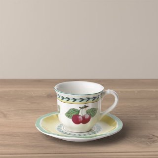 French Garden Fleurence Tazza espresso con piattino 2pz.