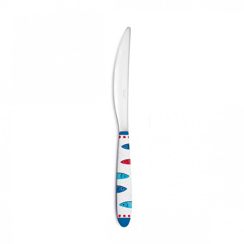 Easy Life - Coltello In Acciaio - Manico Decorato - Sardine&#8217;S Party