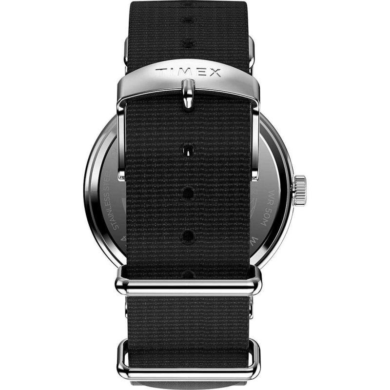 Timex - Orologio Uomo Weekender - Quadrante Nero - 40Mm