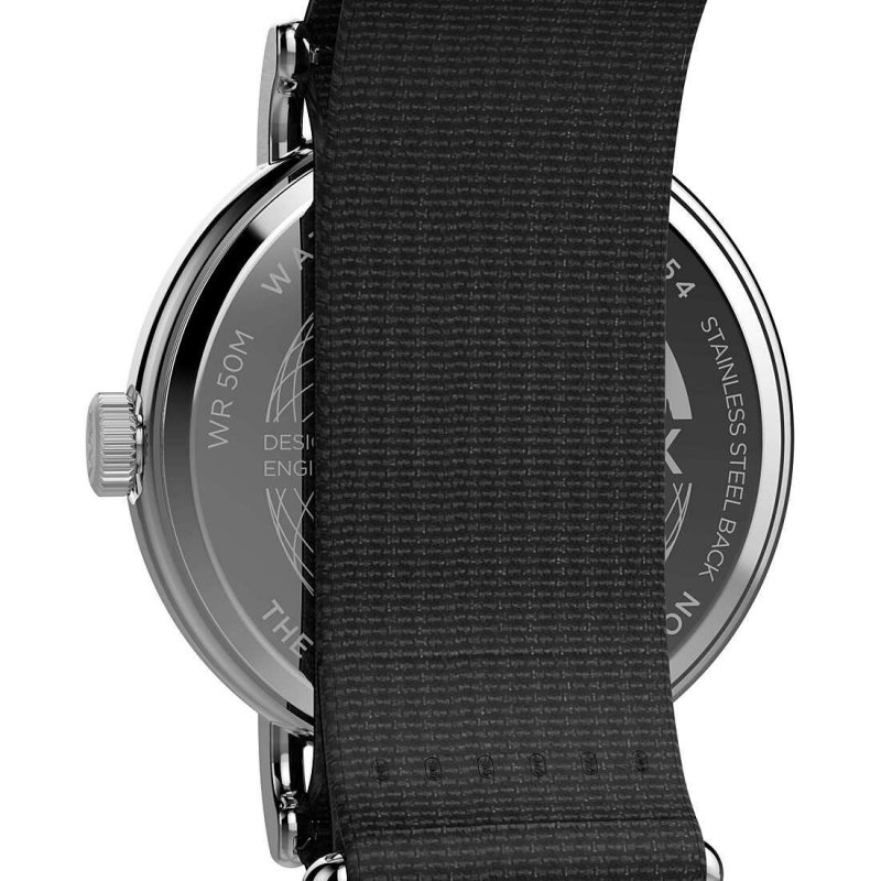 Timex - Orologio Uomo Weekender - Quadrante Nero - 40Mm