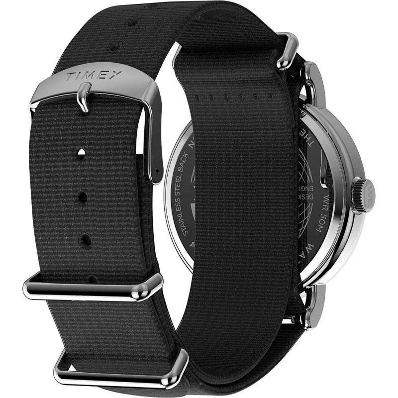 Timex - Orologio Uomo Weekender - Quadrante Nero - 40Mm