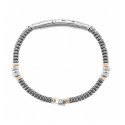 Bracciale 4Us Cesare Paciotti Ematite Uomo 4Ubr7019