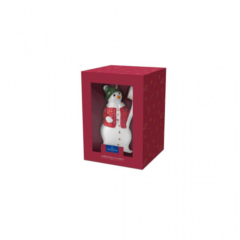 Annual Ornaments addobbo per albero Pupazzo di neve 7cm