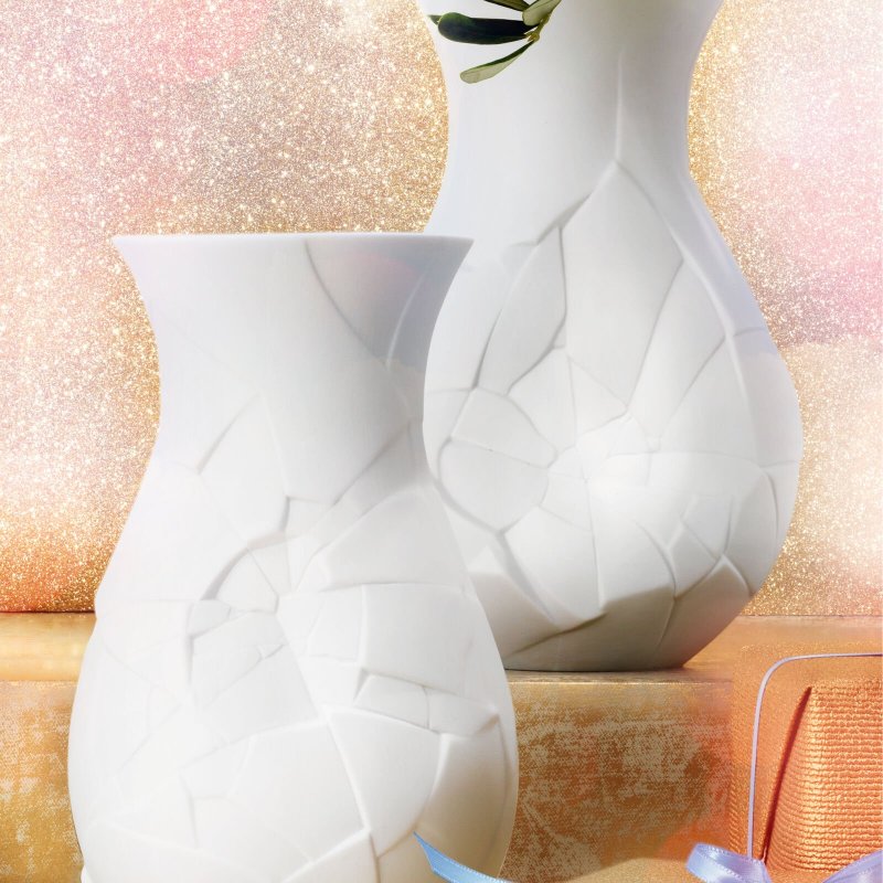 Rosenthal - Porcellana Rosenthal-Vaso - Phases Weiss Matt