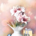 Rosenthal - Porcellana Rosenthal-Vaso - Falda Gold Titanisiert