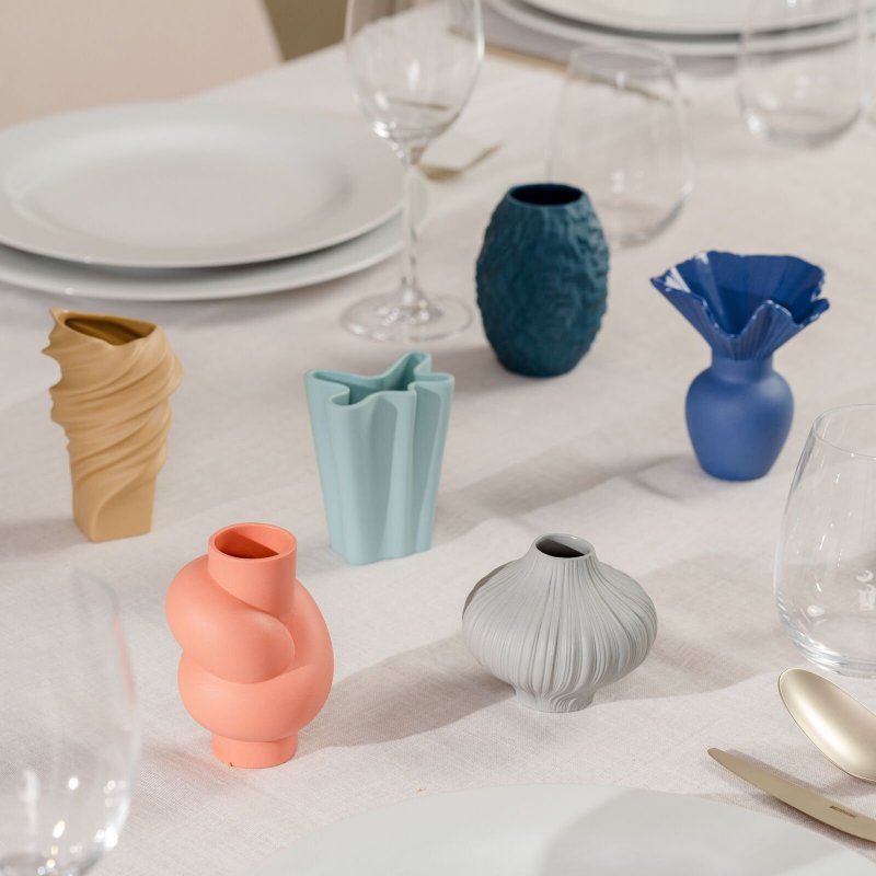 Rosenthal - Porcellana Rosenthal-Vaso 9 Cm - Mini Vasi Mint