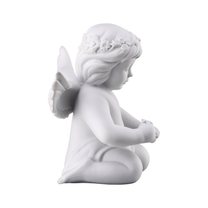 Rosenthal - Angelo Grande - Con Corona Di Fiori - Porcellana