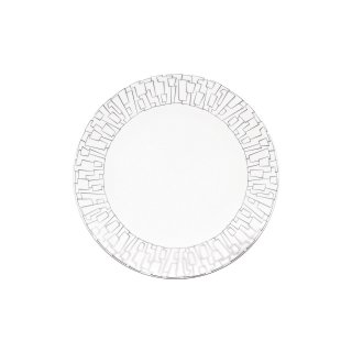 Rosenthal - Porcellana Rosenthal-Piatto Piano - 22 Cm - Tac Skin Platin