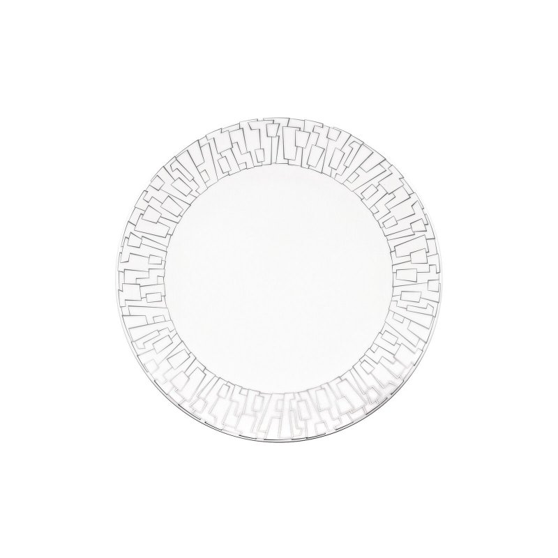 Rosenthal - Porcellana Rosenthal-Piatto Piano - 22 Cm - Tac Skin Platin
