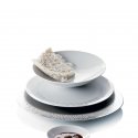 Rosenthal - Porcellana Rosenthal-Piatto Piano - 22 Cm - Tac Skin Platin