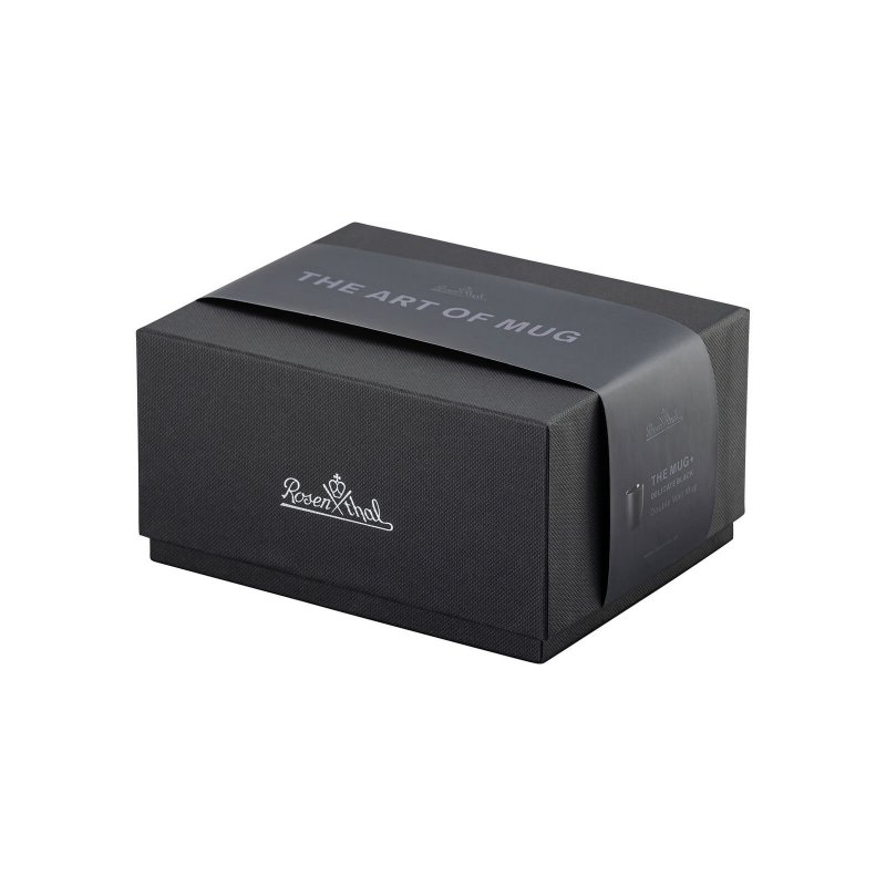 Rosenthal - Porcellana Rosenthal-Mug - Doppio Spessore - Delicate Black
