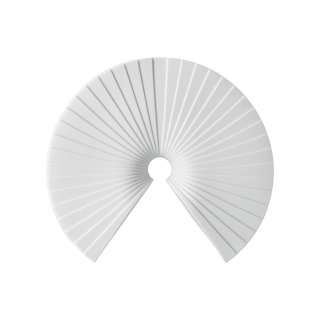 Rosenthal - Porcellana Rosenthal-Vaso - 24 Cm - Weiss Matt