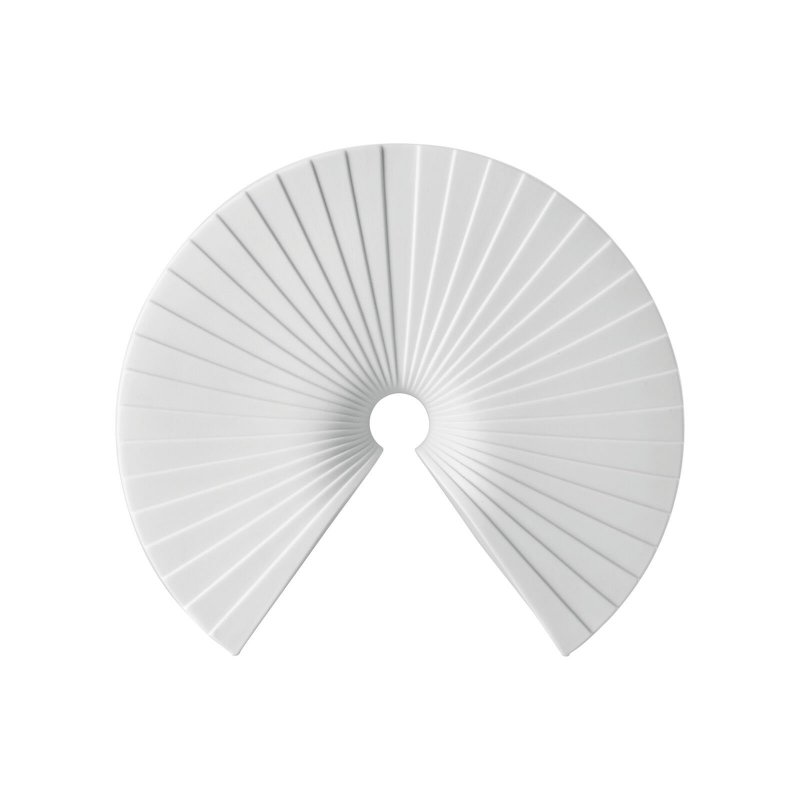 Rosenthal - Porcellana Rosenthal-Vaso - 24 Cm - Weiss Matt