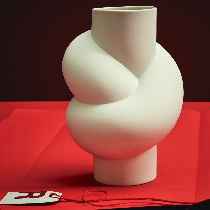 Rosenthal - Porcellana Rosenthal-Vaso 25 Cm - Node White