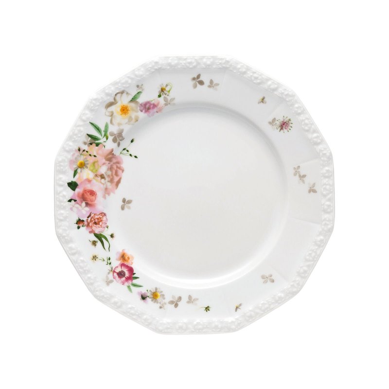 Rosenthal - Porcellana Rosenthal-Piatto Piano 26 Cm - Maria Pink Rose