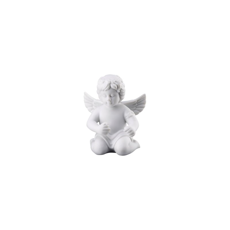 Rosenthal - Piccolo Angelo Con Corona - Porcellana Bianco