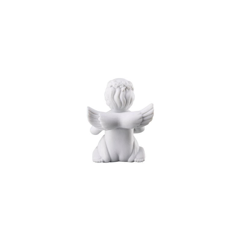 Rosenthal - Piccolo Angelo Con Corona - Porcellana Bianco